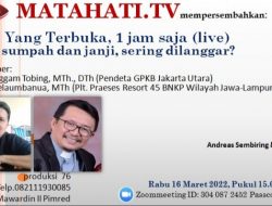 SUMPAH DAN JANJI, SERIMONIKAH?