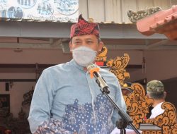 Meriahkan HUT Kota Bekasi ke 25 Tahun, Plt. Wali Kota Buka Festival Kampung Bali di Harapan Jaya.