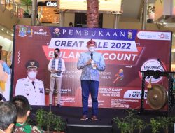 Great Sale 2022 Resmi di Buka, Plt. Wali Kota Berharap Warga Antusias Belanja di Pusat Perbelanjaan