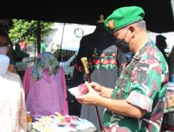 Puluhan UMKM Meriahkan Pasar dan Bazar Ramadhan 1443 H Korem 072/Pamungkas