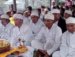 PIODALAN PURA LUHUR RSI MARKANDEYA: WUJUD KEBERSAMAAN DAN GOTONG ROYONG.