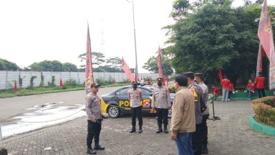 Apel Pengamanan Kegiatan Laporan Pertanggung Jawaban Serta Pelantikan Ketua PUK KASBI PT.KMK