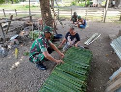 Kegiatan Anjangsana dengan Warga Desa Lisabata