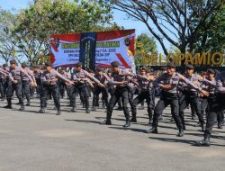 POLDA DIY LAKSANAKAN UPACARA PELANTIKAN BINTARA POLRI TA. 2022 DI SPN SELOPAMIORO BANTUL