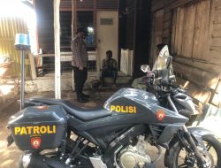 Bhabinkamtibmas Polsek Bulang Rutin Berikan Himbauan Protokol Kesehatan dan Himbauan Kamtibmas di Bulang Kota Batam
