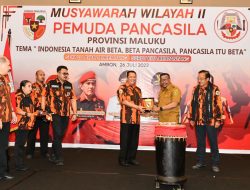 Buka Musyawarah Wilayah II Pemuda Pancasila Provinsi Maluku, Ketua MPR RI Bamsoet Ajak Bangun Narasi Kebangsaan