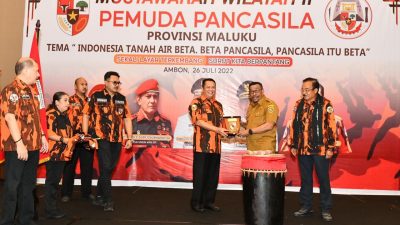 Buka Musyawarah Wilayah II Pemuda Pancasila Provinsi Maluku, Ketua MPR RI Bamsoet Ajak Bangun Narasi Kebangsaan