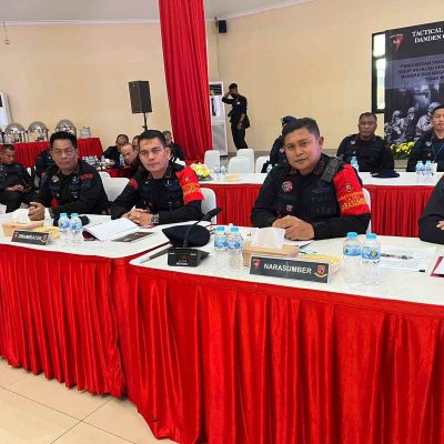 Dansat Brimob Polda Banten Ikuti Pelatihan Manajemen Taktis Tahun 2022