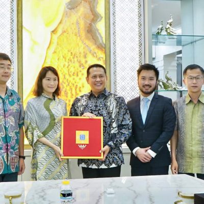 Terima Jajaran Direksi EHang dari China, Ketum IMI Bamsoet Akan Kenalkan EHang 216 di KTT G-20