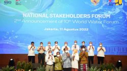 2nd Announcement National Stakeholders Forum, Menteri Basuki: WWF Bukan Kegiatan PUPR, Tapi Pemerintah Indonesia bersama Pemangku Kepentingan