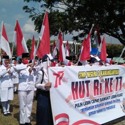KEMBALINYA KARNAVAL BUDAYA KABUPATEN KARANGANYAR UNTUK MEMPERINGATI HUT RI KE 77 TAHUN 2022