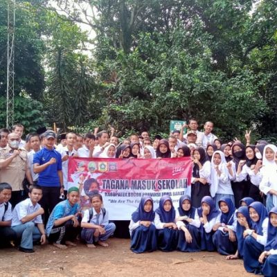 Kemensos Luncurkan Program Tagana Masuk Sekolah (TMS ) di Kabupaten Bogor
