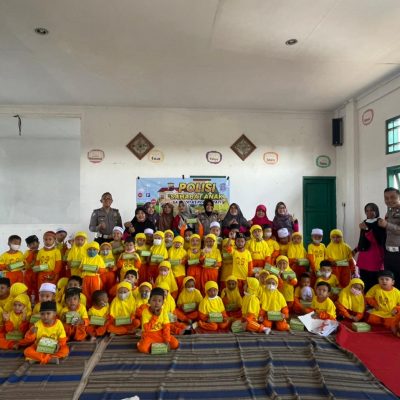 Edukasi ke Anak-Anak, Polantas Beri Pemahaman Lalulintas