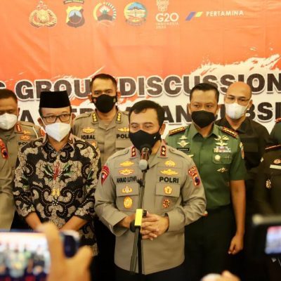 Danrem 071/Wijayakusuma Hadiri Focus Group Discussion (FGD) Polda Jawa Tengah