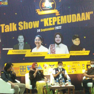 Talk show Kepemudaan : Generasi Muda Perlu Diberi Kepercayaan Agar Bisa Berkembang