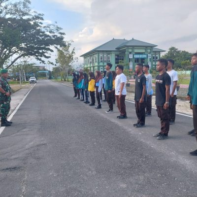 Sambut HUT TNI, Kodim 0913/PPU Gelar Persami Saka Wira Kartika