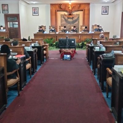 DPRD Tulungagung Penetapan Persetujuan Perubahan APBD Tulungagung Tahun Anggaran 2022