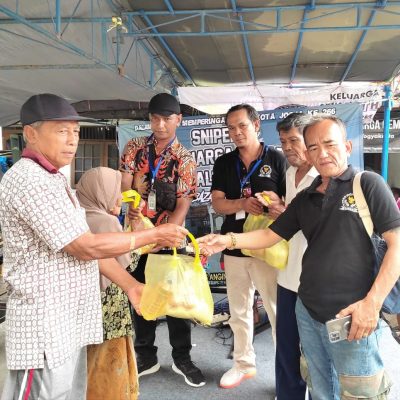 Sambut HUT Kota Jogja Ke-266, Sniper Jogja Gelar Baksos Dan Bazar UMKM.