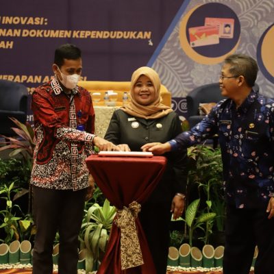 Bupati Sleman, Membuka Work Shop Penerapan Aplikasi Dukcapil Online Versi 2.
