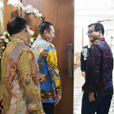 Terima Gubernur Lemhannas, Ketua MPR RI Bamsoet Bahas Antisipasi Ancaman Krisis Global