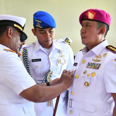 Kolonel Marinir Budiarso, S.E., Resmi Menjabat Wadan Lantamal XII