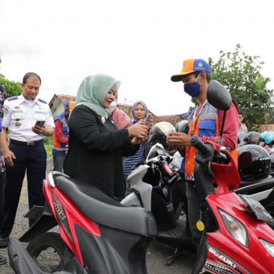 Bupati Sleman, Luncurkan Pembayaran Retribusi Parkir Non Tunai (QRIS).