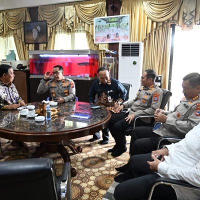 Kapolda Kalsel Brigjen Pol Andi Rian Silaturahmi Perdana dengan Gubernur
