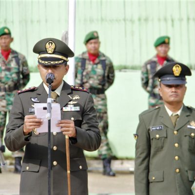 Kodim 0906/Kutai Kartanegara Gelar Upacara Memperingati Hari Sumpah Pemuda di Tenggarong