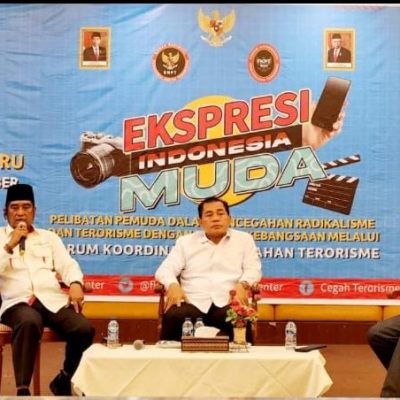Bertajuk “Pelibatan Pemuda Dalam Pencegahan Radikalisme dan terorisme,” BNPT RI hadirkan Ketua PWNU Riau sebagai narasumber