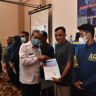 KEMENHUB GELAR DIKLAT PEMBERDAYAAN MASYARAKAT (BST KLM) DAN BAGIKAN E-PAS KECIL DI WILAYAH BINTAN SECARA GRATIS