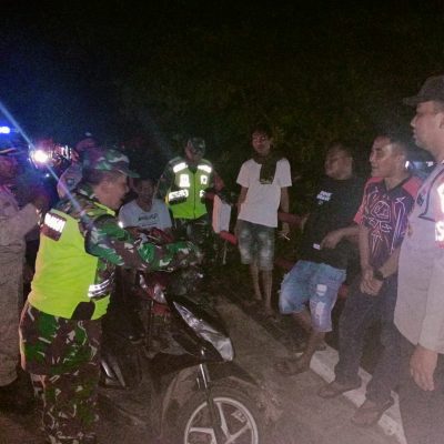KEGIATAN YANG DITINGKATKAN, PATROLI GABUNGAN DI WILKUM POLSEK CIKEUSIK