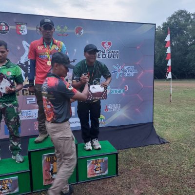 Personel Satbrimob Polda Banten Berhasil Menjuarai Lomba Menembak Baladika Open Championship 2022