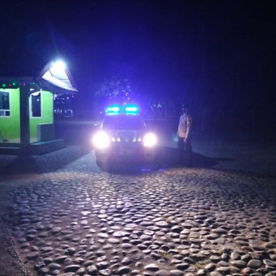 Polsek Cinangka Polres Cilegon Polda Banten Patroli Pantai