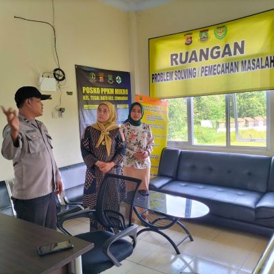 Quick Win, Bhabinkamtibmas Polsek Ciwandan  Dirikan posko pelayanan Pengaduan Masyarakat