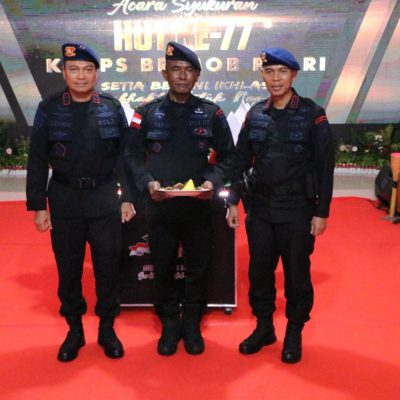 Kapolda Kalbar Hadiri Syukuran HUT ke-77 Korps Brimob Polri