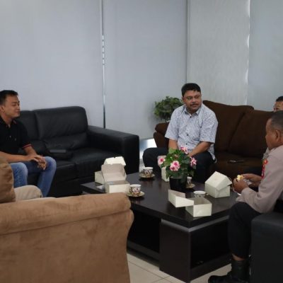 Sinergitas Dengan Media, Kasubbid Penmas Polda Banten Visit Media ke Media Radar Banten