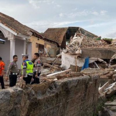 PSMTI Peduli Kasih Hadir Berikan Bantuan Ke Korban Gempa di Bumi Cianjur