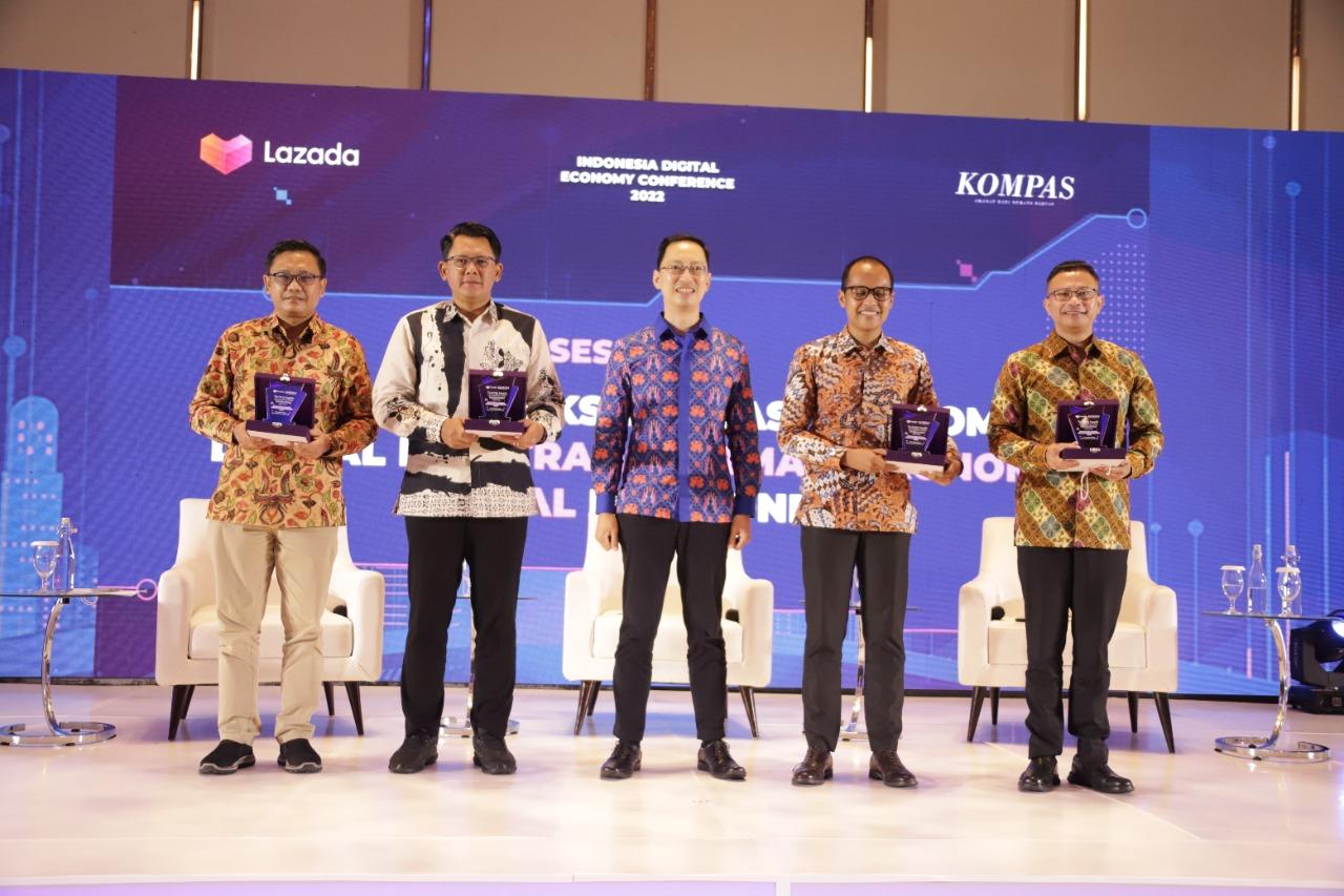 Sleman Meraih Peringkat Pertama Indonesia Digital Ekonomi Literacy Index 2022.