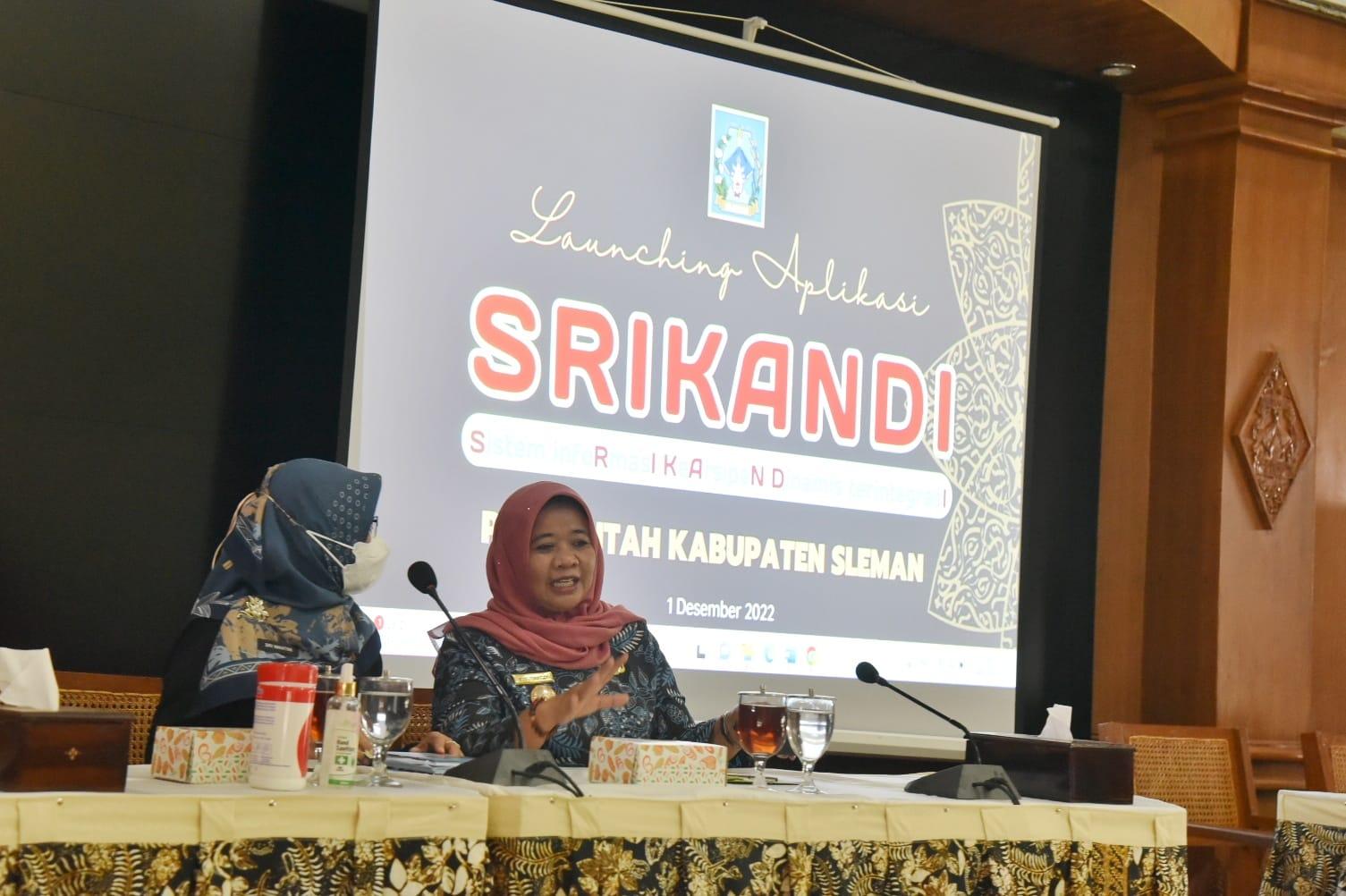 Bupati Sleman Luncurkan Aplikasi Srikandi Menuju Digital Arsip