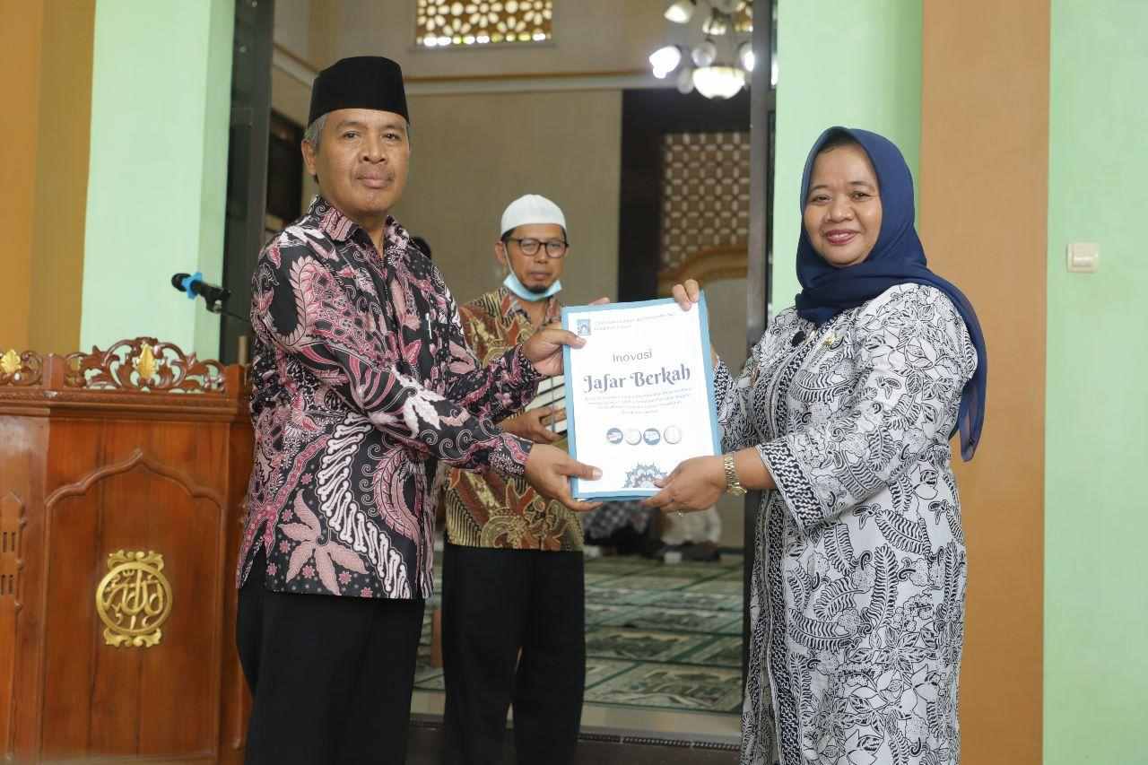 Safari Jumat,Bupati Sleman Kunjungi Masjid Islamic Center Sermo Sumber Agung Moyudan.