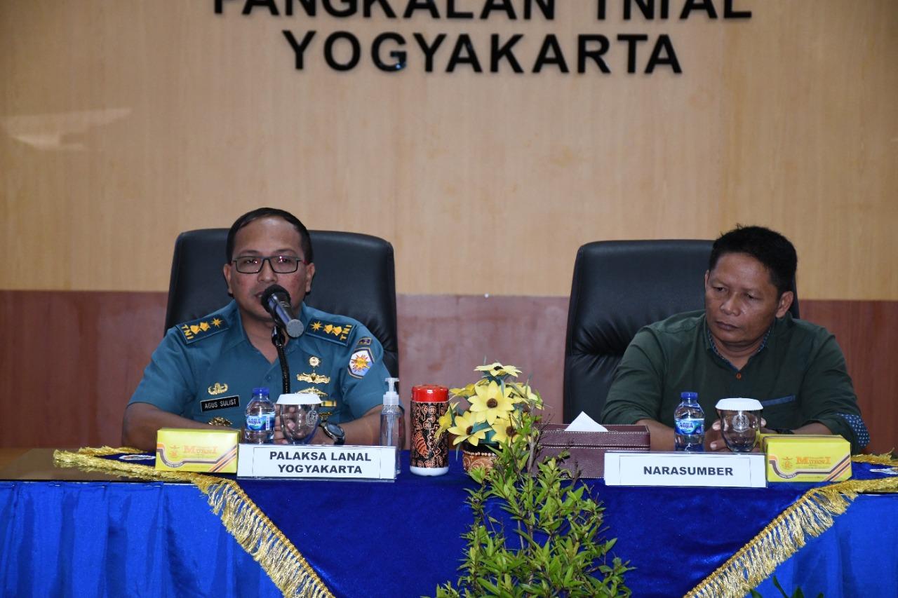 Peringati HUT Armada RI Ke-77,Pangkalan TNI AL Yogyakarta Gelar Pelatihan Pengolahan Ikan.