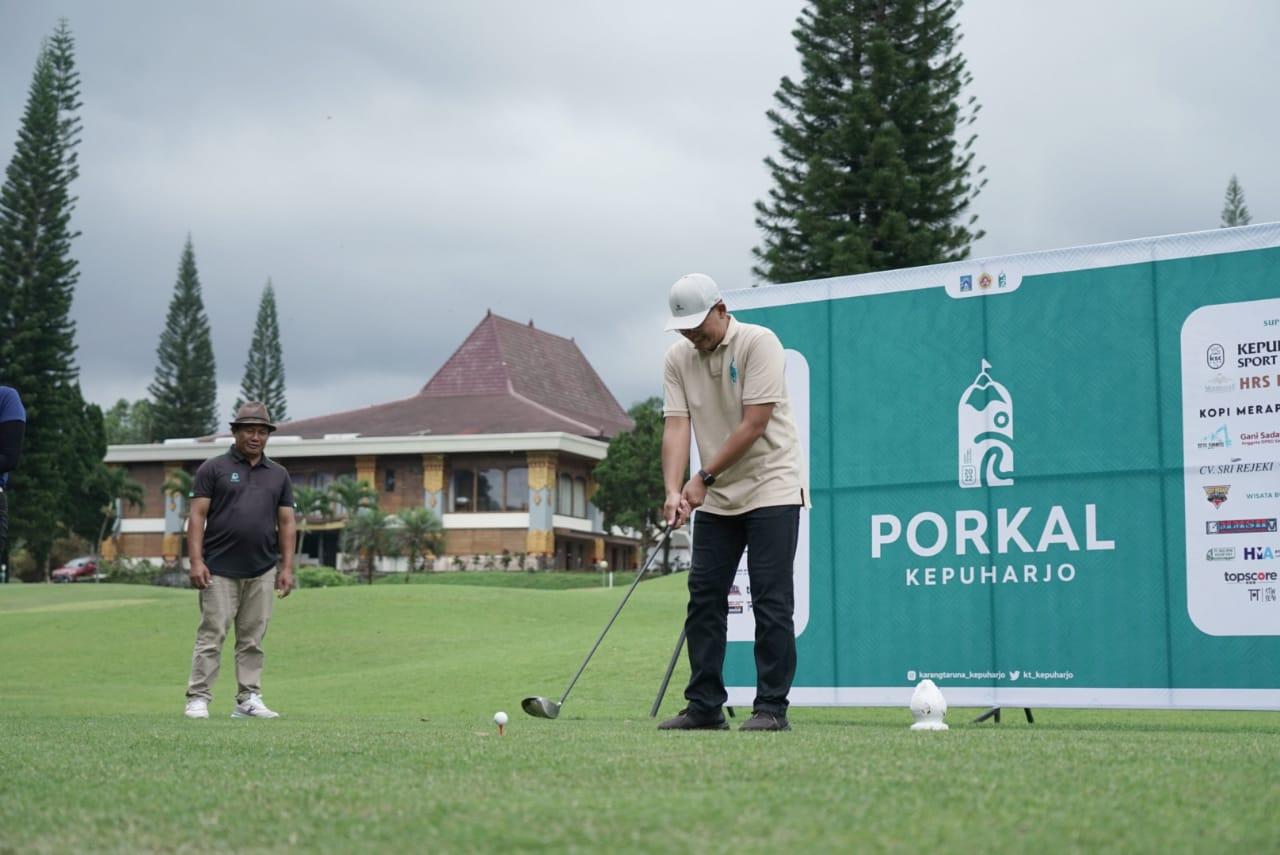 Wakil Bupati Sleman,Buka Pekan Olahraga Kalurahan Kepuharjo 2022.