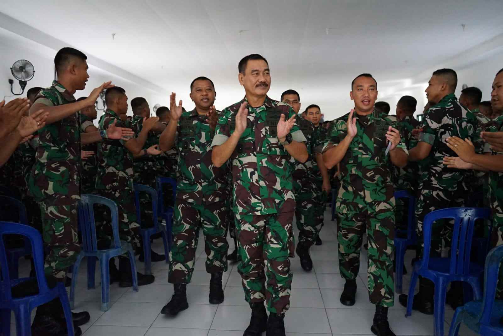 Cek Kesiapan Operasi Yonif Raider 631/Antang Jelang Penugasan ke Papua Tengah Oleh Pangdam XII/Tpr