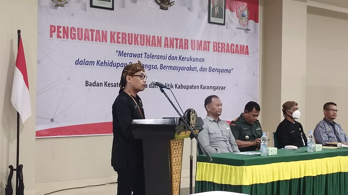 PERKOKOH PERSATUAN DAN KESATUAN NKRI, PEMKAB GELAR PENGUATAN KERUKUNAN ANTAR UMAT BERAGAMA