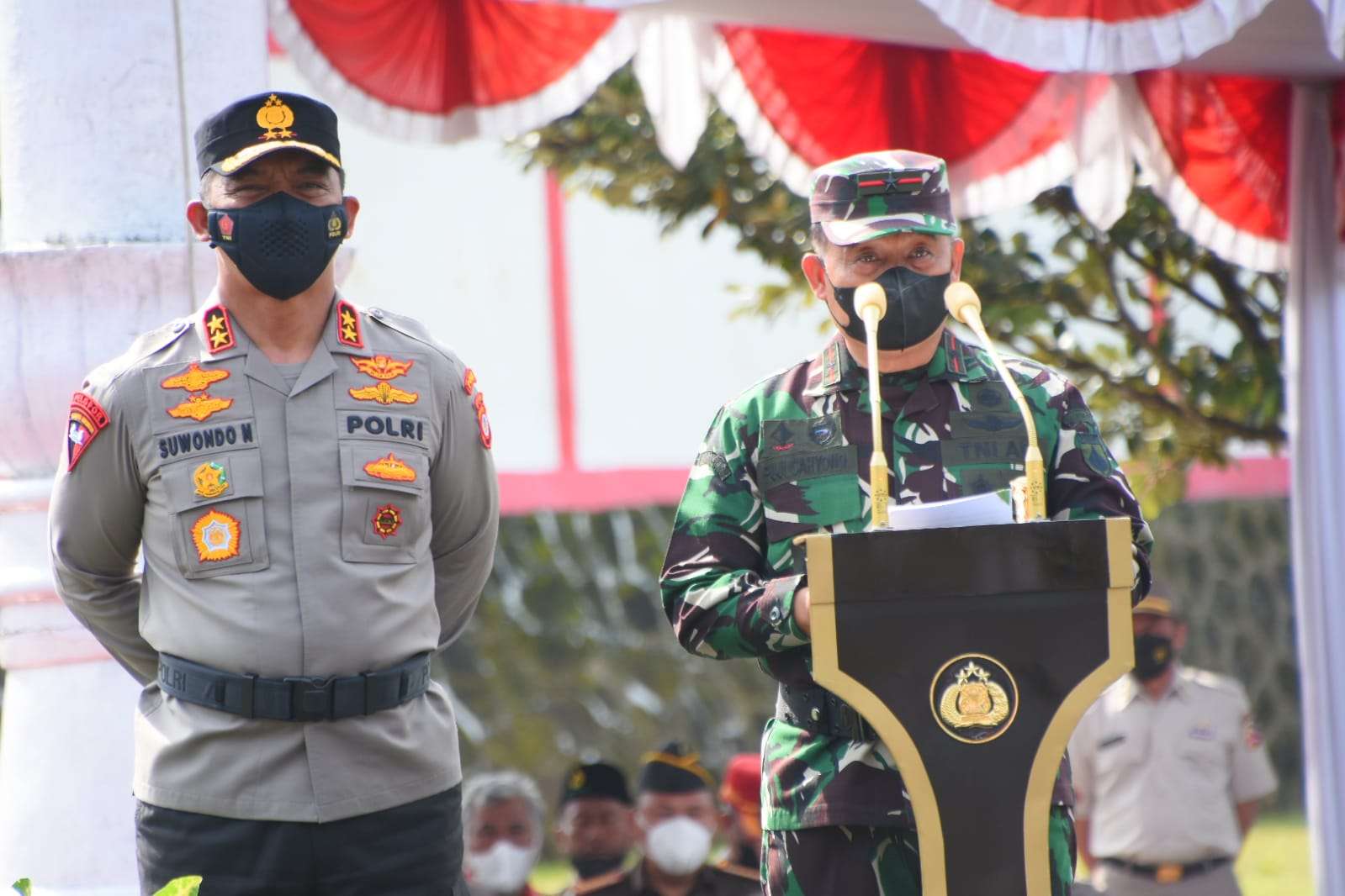 Danrem 072/Pmk Bersama Kapolda DIY, Buka Diklat Integritas TNI-Polri