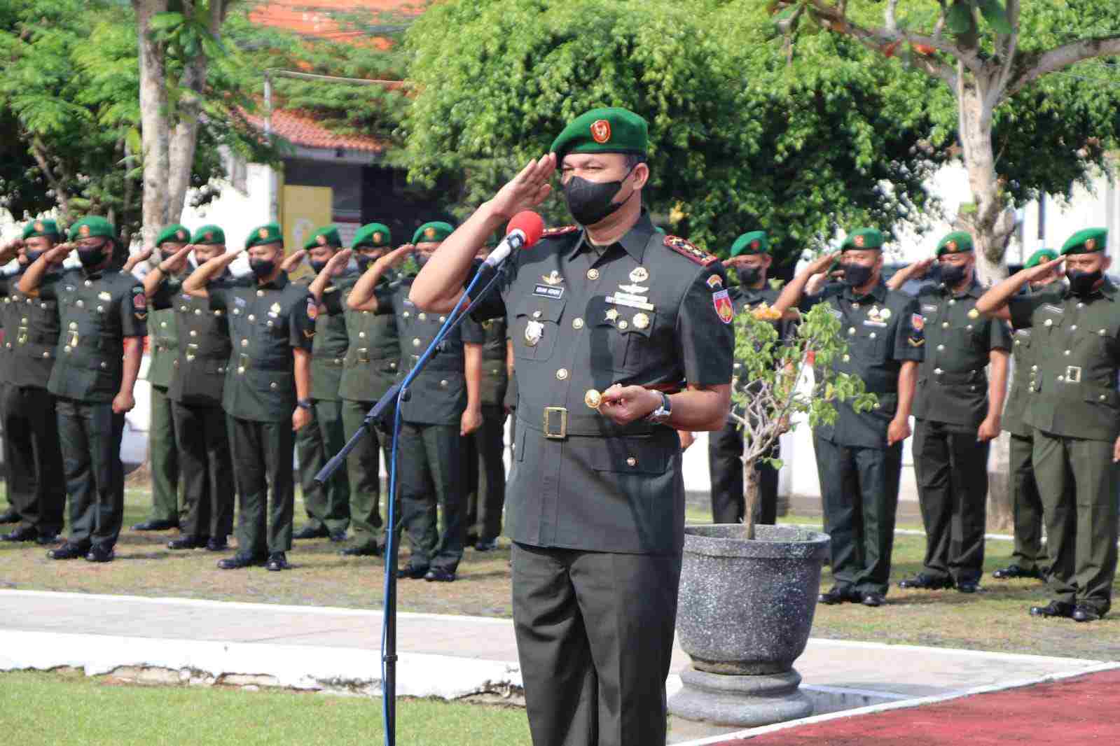 Dandim 0709/Kebumen,Pimpin Ziarah Nasional Di TMP Bumi Wira Bhakti Kebumen.