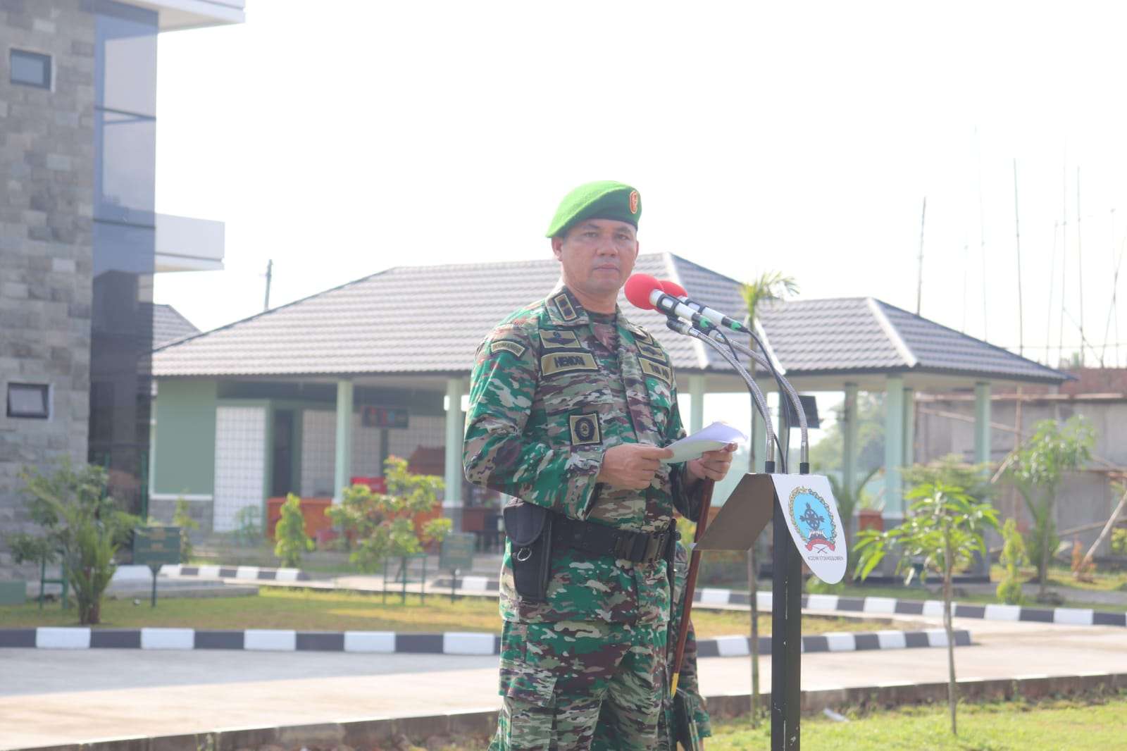 Dandim 0709/Kebumen Menjadi Irup, Hari Juang TNI AD Ke 77.