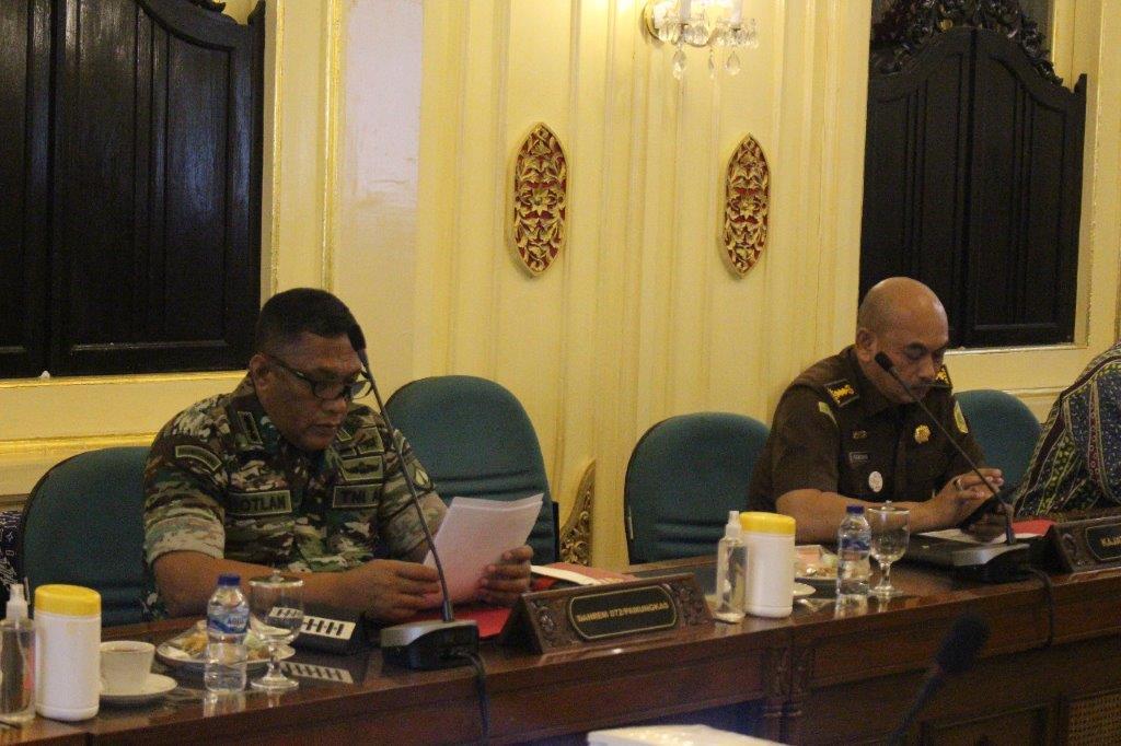 FORKOPIMDA DIY Gelar Rakord, Jelang NATARU Dihadiri Kasrem 072/Pmk
