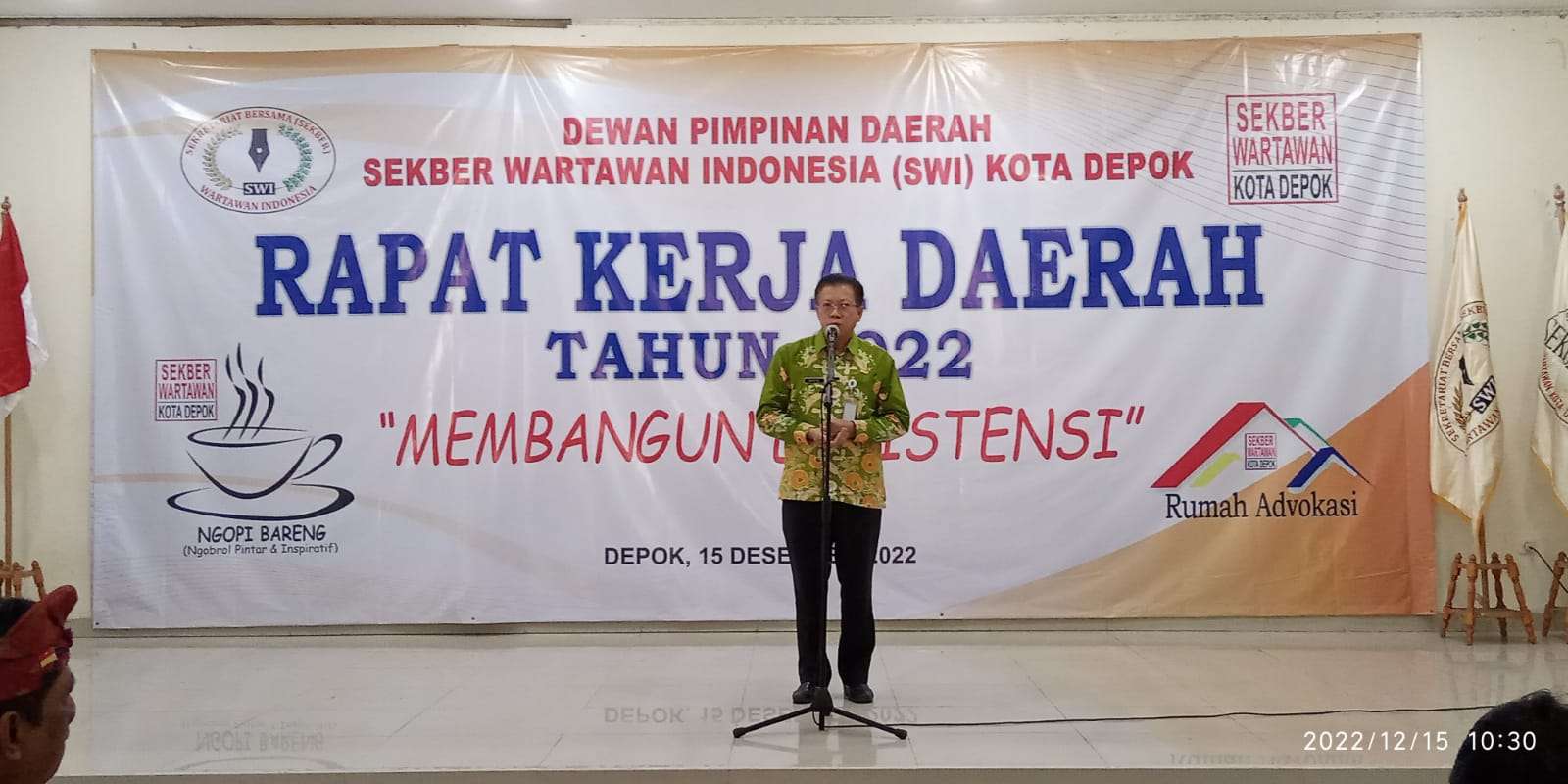 Dibuka Kadis Kominfo, DPD SWI Depok Gelar Rakerda