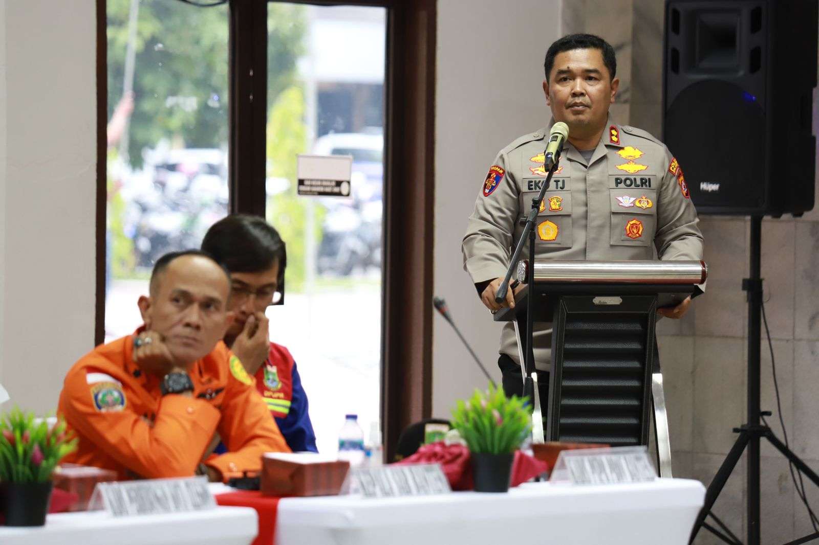 Jelang Nataru, Polres Cilegon Gelar Rapat Kordinasi Lintas Sektoral, 1.600 Personel Gabungan Akan Disiapkan